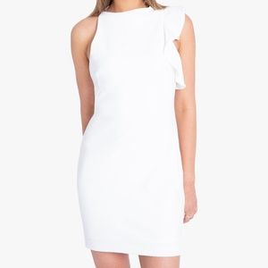 Black Halo Pabla Dress Porcelain